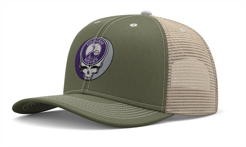 Grateful Dead - Colorado Rockies Stealie Grateful Dead Trucker Cap - StealieShop